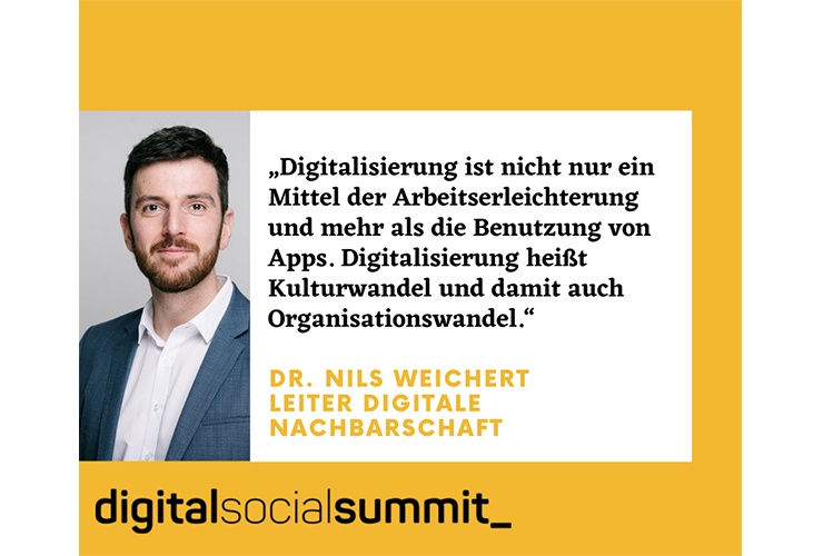 Bild Zitat Digital Social Summit Nils